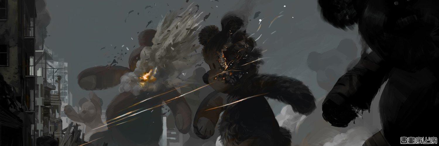 伊朗艺术概念插画师笔下的隐晦且讽刺的画中世界，阴暗一面-7.jpg