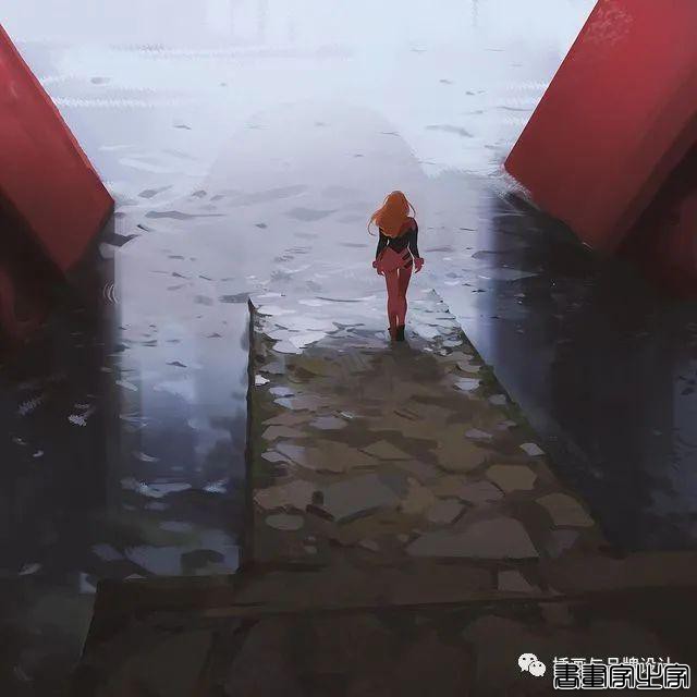 插画丨色彩超舒服的速涂作品，笔触干净光感十足，带着浓浓的夏日气息-17.jpg