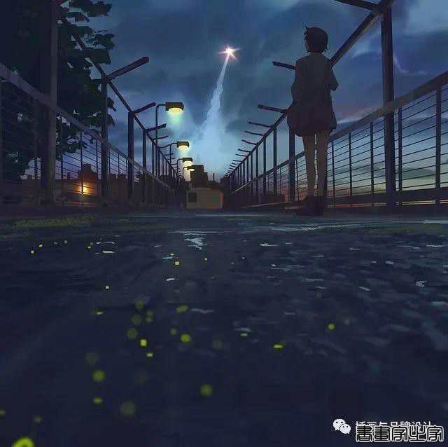 插画丨色彩超舒服的速涂作品，笔触干净光感十足，带着浓浓的夏日气息-23.jpg