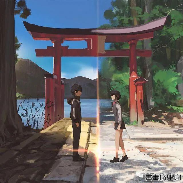 插画丨色彩超舒服的速涂作品，笔触干净光感十足，带着浓浓的夏日气息-21.jpg