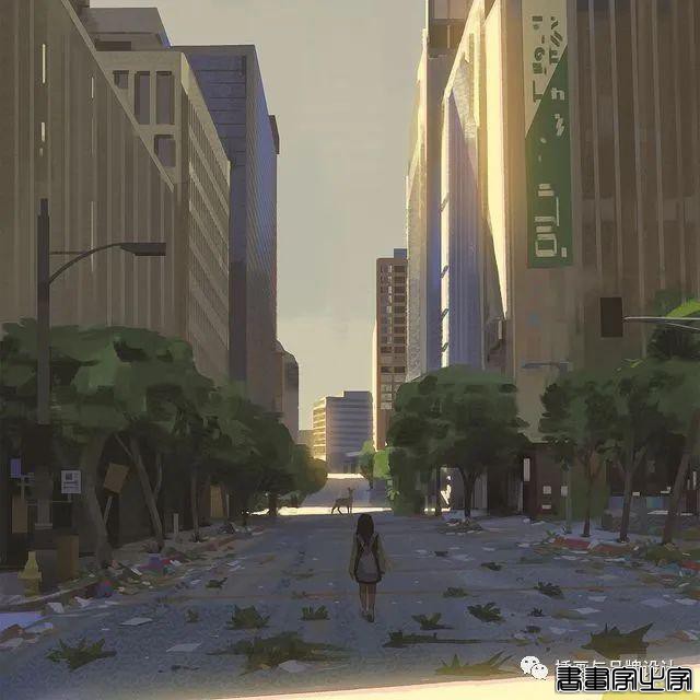 插画丨色彩超舒服的速涂作品，笔触干净光感十足，带着浓浓的夏日气息-27.jpg