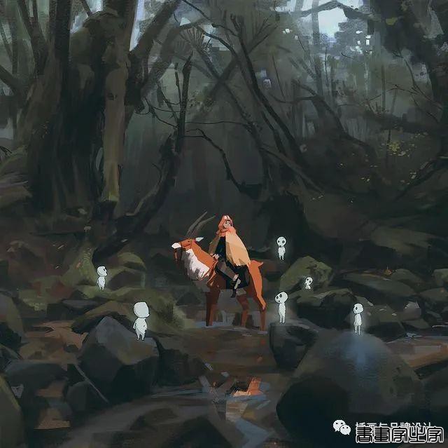 插画丨色彩超舒服的速涂作品，笔触干净光感十足，带着浓浓的夏日气息-28.jpg