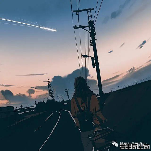 插画丨色彩超舒服的速涂作品，笔触干净光感十足，带着浓浓的夏日气息-39.jpg