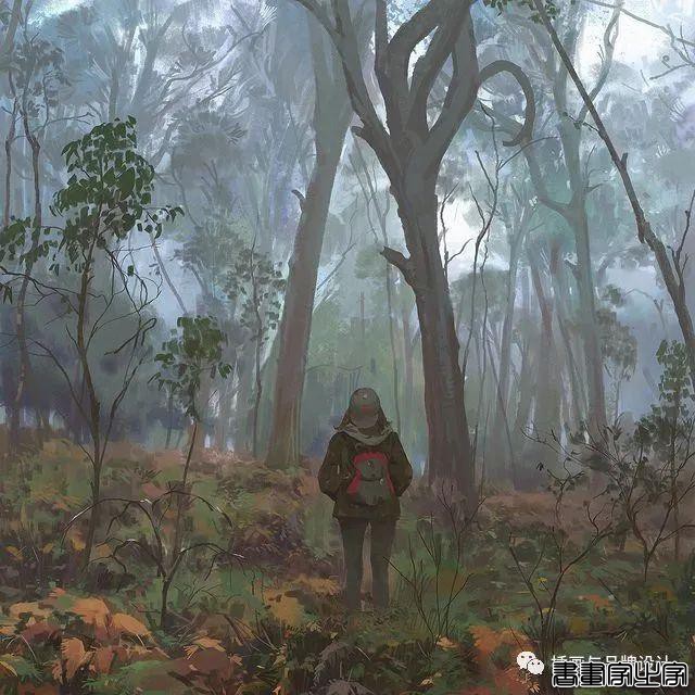 插画丨色彩超舒服的速涂作品，笔触干净光感十足，带着浓浓的夏日气息-52.jpg