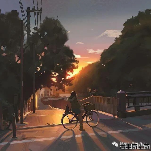 插画丨色彩超舒服的速涂作品，笔触干净光感十足，带着浓浓的夏日气息-60.jpg
