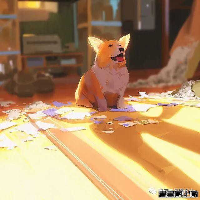 插画丨色彩超舒服的速涂作品，笔触干净光感十足，带着浓浓的夏日气息-73.jpg