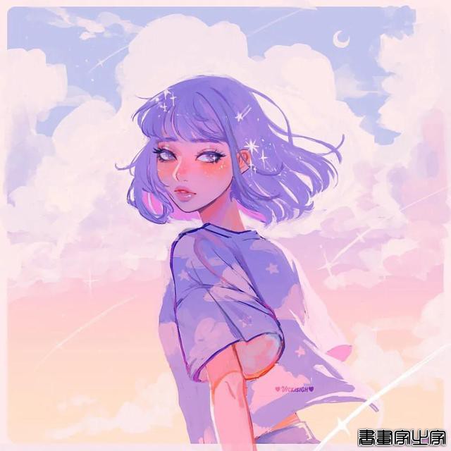 都是超A的女神，细腻的插画，简直美到骨子里了-23.jpg