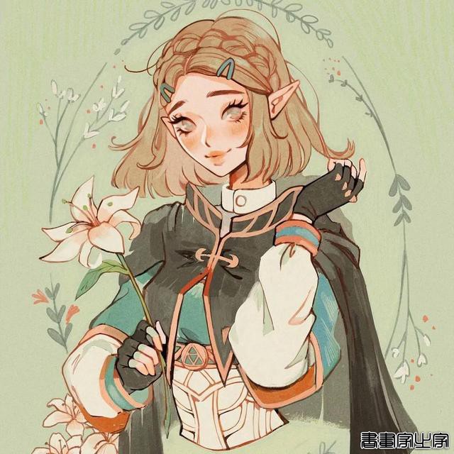 都是超A的女神，细腻的插画，简直美到骨子里了-24.jpg