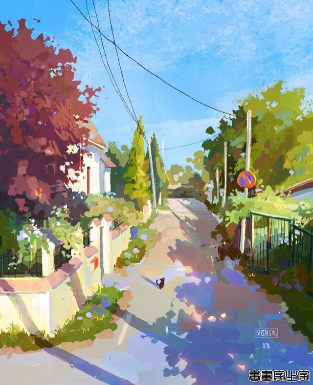 插画师 shinsyl 笔下梦幻唯美的光影氛围插画作品（壁纸）-4.jpg