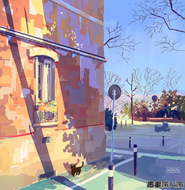 插画师 shinsyl 笔下梦幻唯美的光影氛围插画作品（壁纸）-17.jpg
