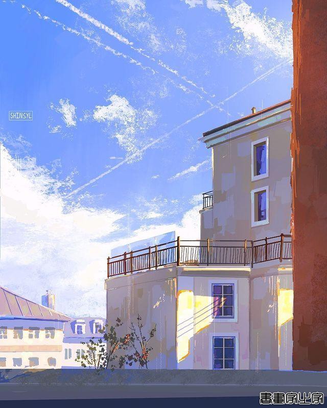 插画师 shinsyl 笔下梦幻唯美的光影氛围插画作品（壁纸）-18.jpg