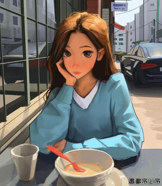 手绘女生插画头像 | ??：samdoesarts-8.jpg