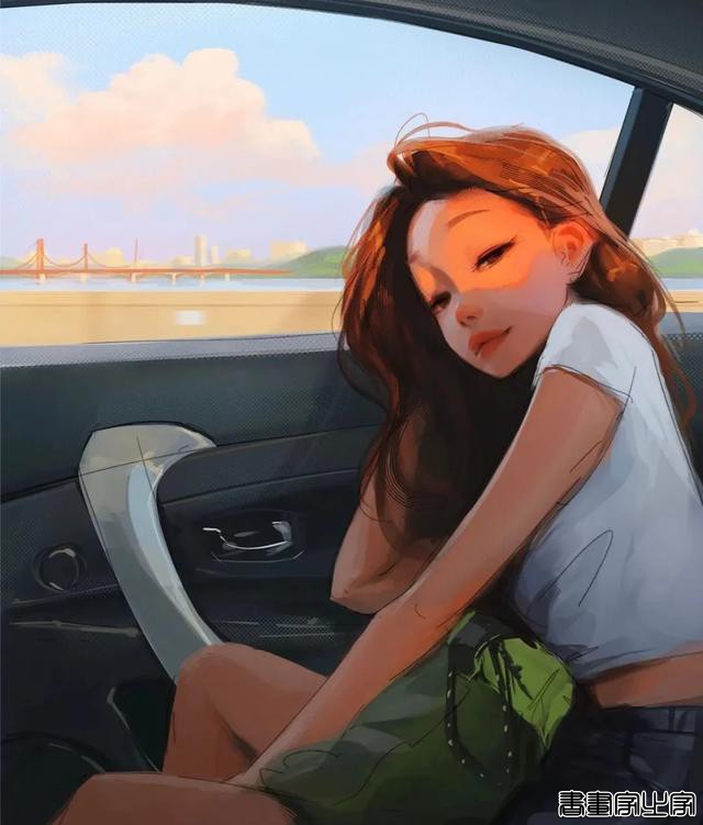 手绘女生插画头像 | ??：samdoesarts-7.jpg