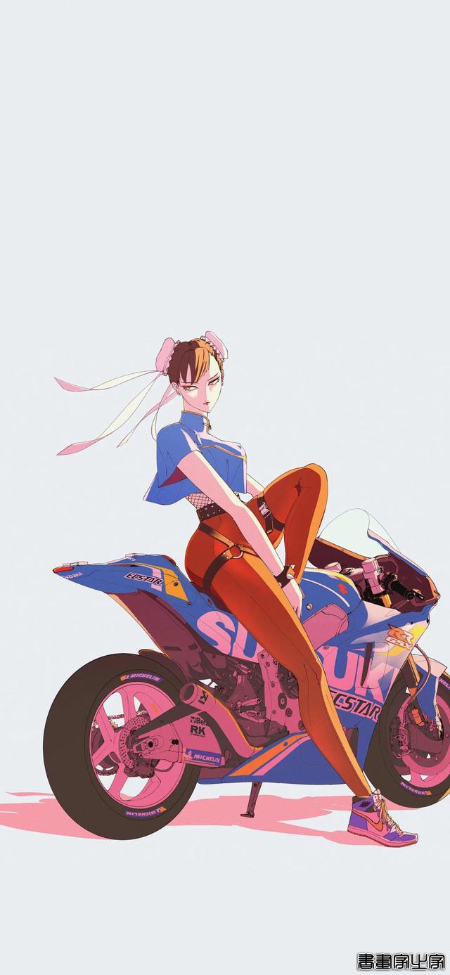 1149原图 机车少女插画系列-5.jpg