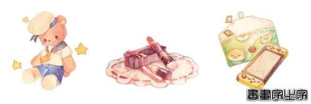 二次元水彩少女插画！阿羽笔下的宅女真的太生动了-18.jpg