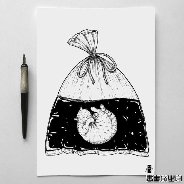 钢笔插画这样画效果是真的好 画面清爽干净 有绘画的冲动-4.jpg