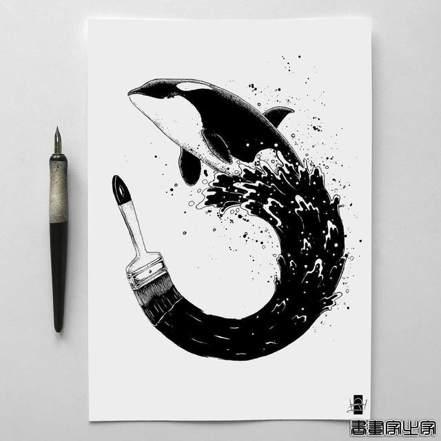 钢笔插画这样画效果是真的好 画面清爽干净 有绘画的冲动-7.jpg