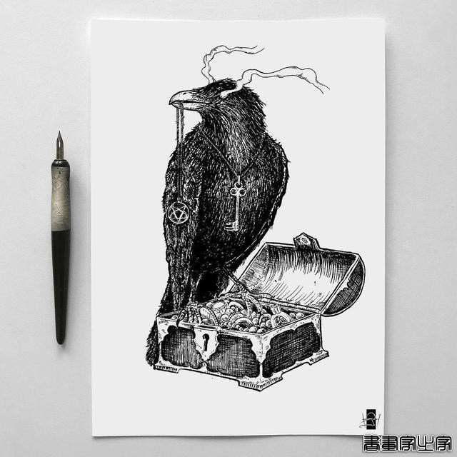 钢笔插画这样画效果是真的好 画面清爽干净 有绘画的冲动-8.jpg