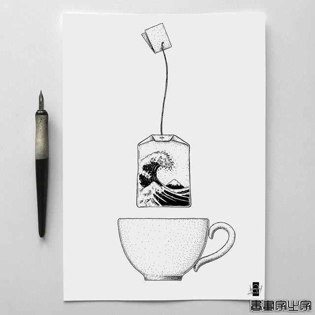 钢笔插画这样画效果是真的好 画面清爽干净 有绘画的冲动-9.jpg