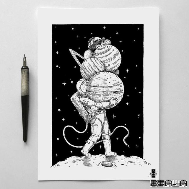 钢笔插画这样画效果是真的好 画面清爽干净 有绘画的冲动-13.jpg