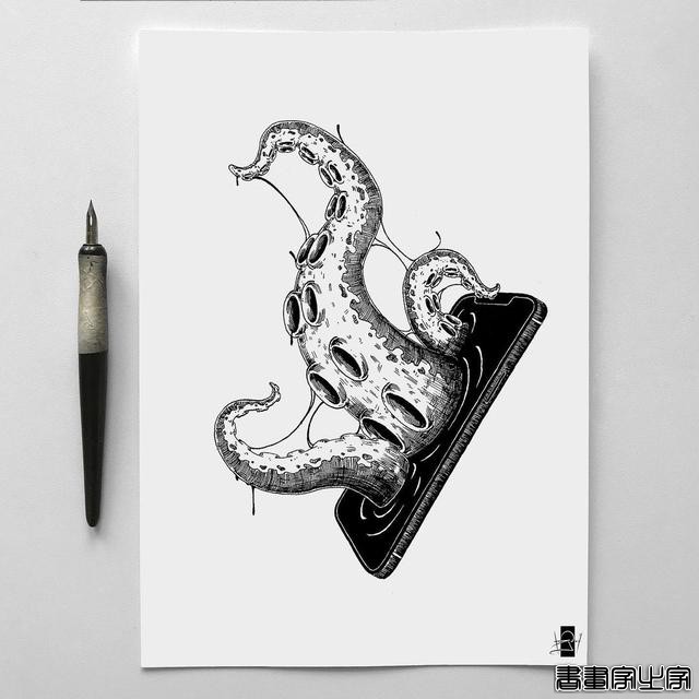 钢笔插画这样画效果是真的好 画面清爽干净 有绘画的冲动-22.jpg