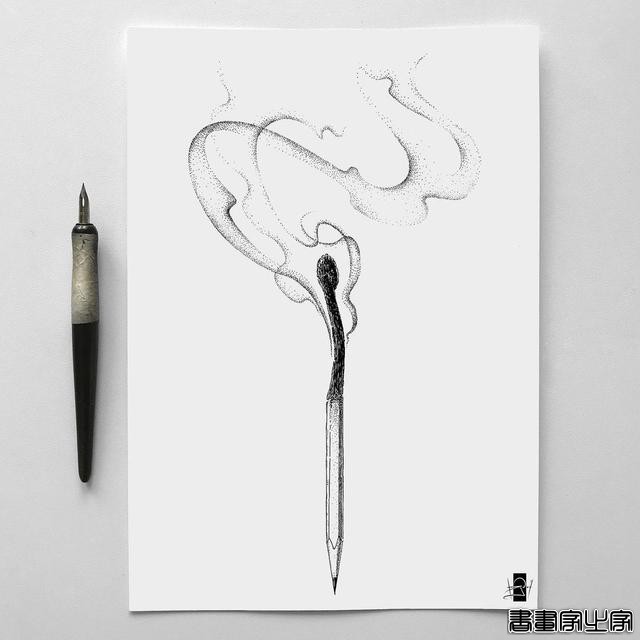 钢笔插画这样画效果是真的好 画面清爽干净 有绘画的冲动-18.jpg