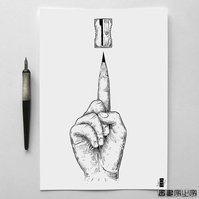 钢笔插画这样画效果是真的好 画面清爽干净 有绘画的冲动-23.jpg