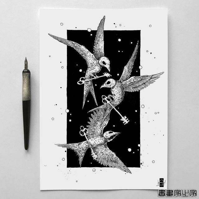 钢笔插画这样画效果是真的好 画面清爽干净 有绘画的冲动-25.jpg