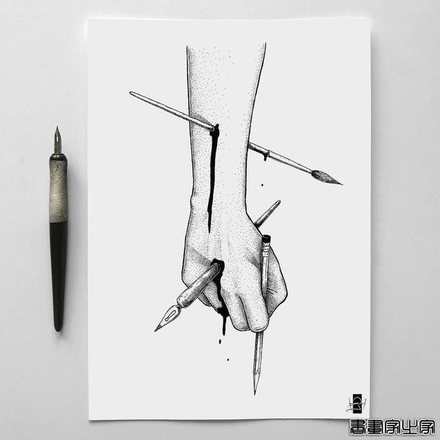 钢笔插画这样画效果是真的好 画面清爽干净 有绘画的冲动-29.jpg