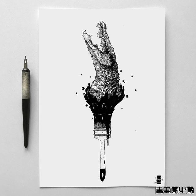 钢笔插画这样画效果是真的好 画面清爽干净 有绘画的冲动-30.jpg