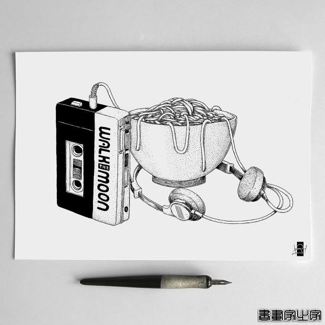 钢笔插画这样画效果是真的好 画面清爽干净 有绘画的冲动-27.jpg