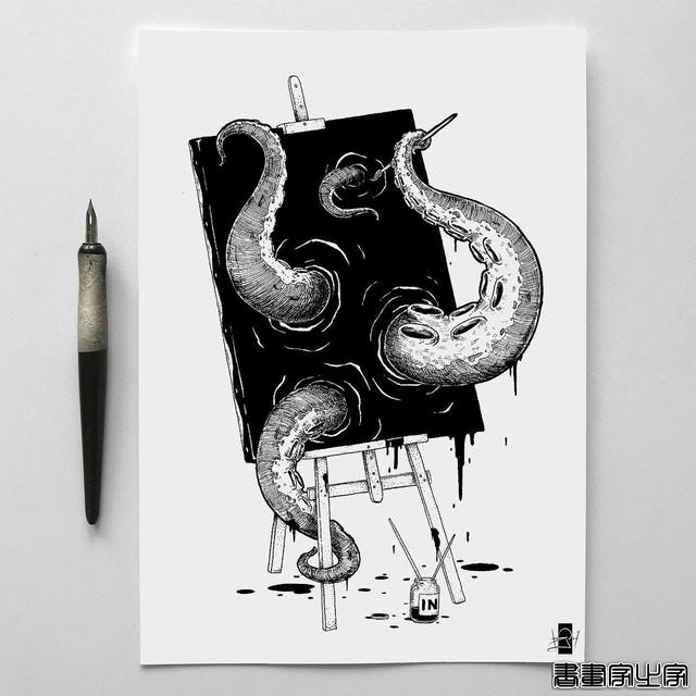 钢笔插画这样画效果是真的好 画面清爽干净 有绘画的冲动-31.jpg