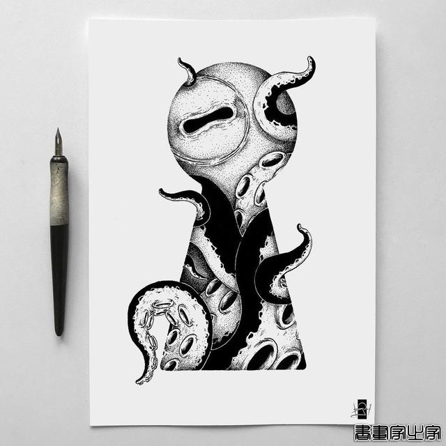 钢笔插画这样画效果是真的好 画面清爽干净 有绘画的冲动-35.jpg
