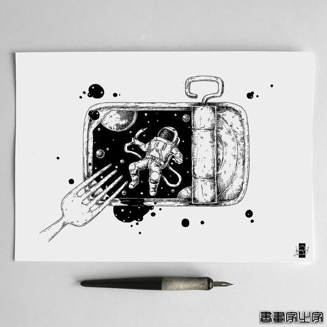 钢笔插画这样画效果是真的好 画面清爽干净 有绘画的冲动-33.jpg