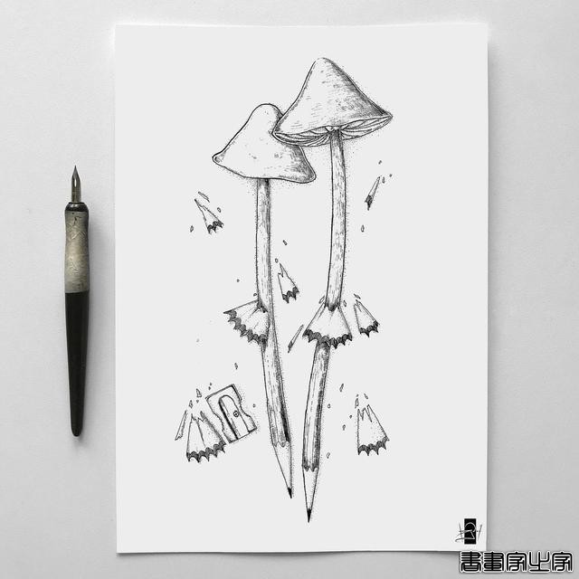 钢笔插画这样画效果是真的好 画面清爽干净 有绘画的冲动-42.jpg