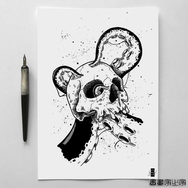 钢笔插画这样画效果是真的好 画面清爽干净 有绘画的冲动-40.jpg