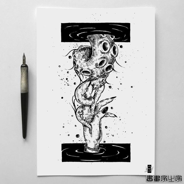 钢笔插画这样画效果是真的好 画面清爽干净 有绘画的冲动-44.jpg
