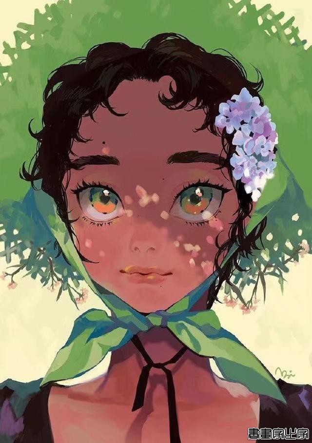 生动的人物插画，色彩丰富浓烈 by：popbanao ???-8.jpg