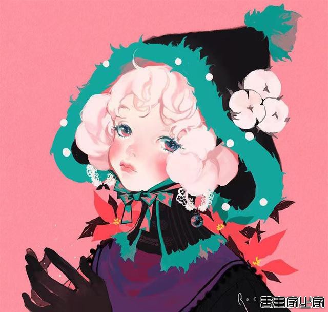 生动的人物插画，色彩丰富浓烈 by：popbanao ???-7.jpg