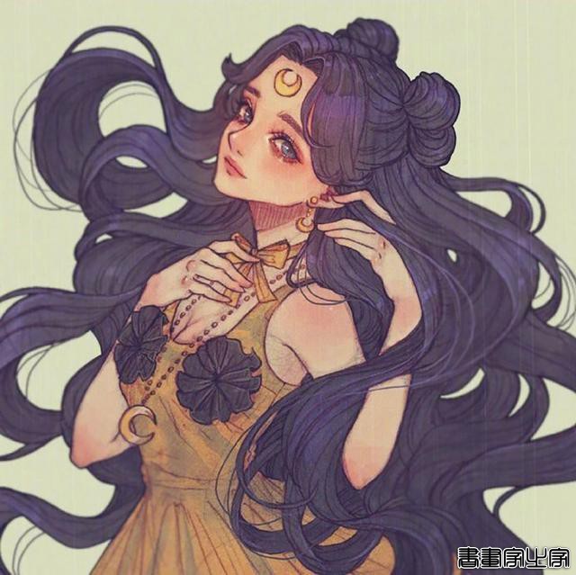 笔触细腻、美艳的人物插画作品，笔下的插画太甜了 ?-6.jpg