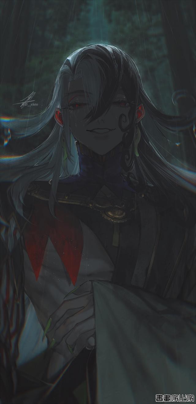 插画师 AU笔下的邪魅妖气十足的同人男性人设，-4.jpg