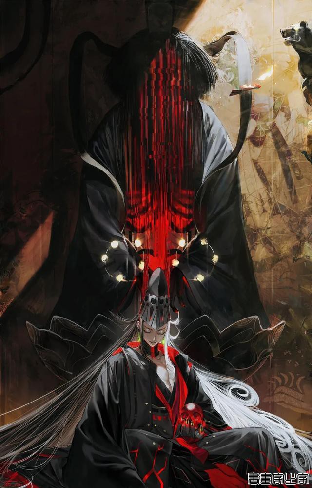 插画师 AU笔下的邪魅妖气十足的同人男性人设，-12.jpg