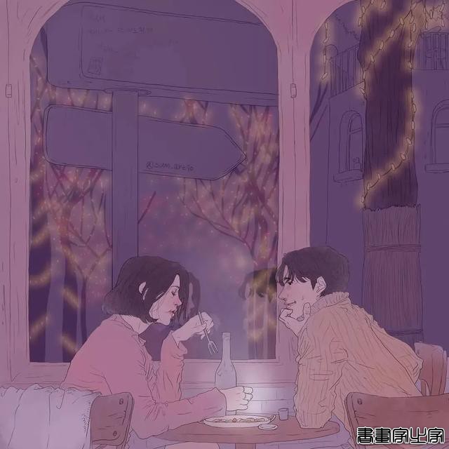 虐哭！韩国小伙用插画撩拨10万粉丝，网友：“这波狗粮”真酸啊-18.jpg
