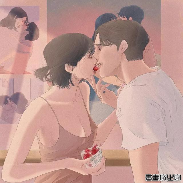 虐哭！韩国小伙用插画撩拨10万粉丝，网友：“这波狗粮”真酸啊-17.jpg