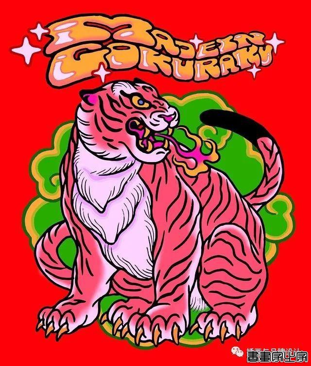 插画丨东方元素与荧光色的冲撞下，诞生的嘻哈风角色设计-17.jpg