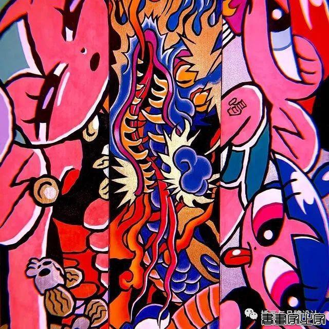 插画丨东方元素与荧光色的冲撞下，诞生的嘻哈风角色设计-18.jpg