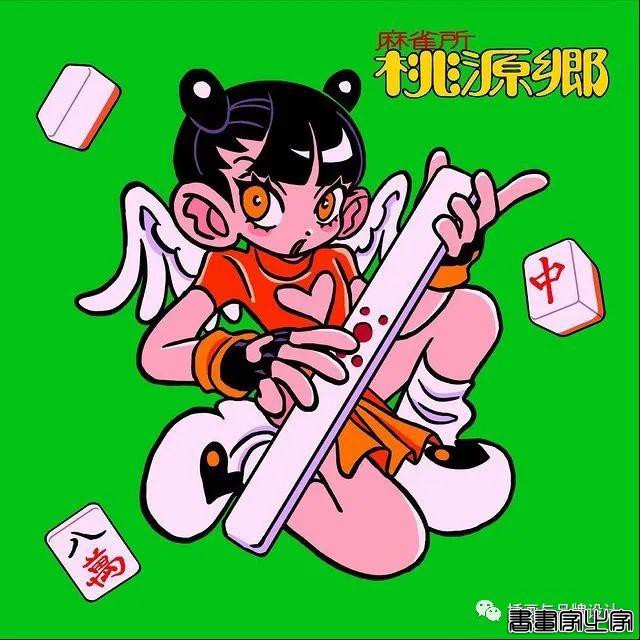 插画丨东方元素与荧光色的冲撞下，诞生的嘻哈风角色设计-33.jpg