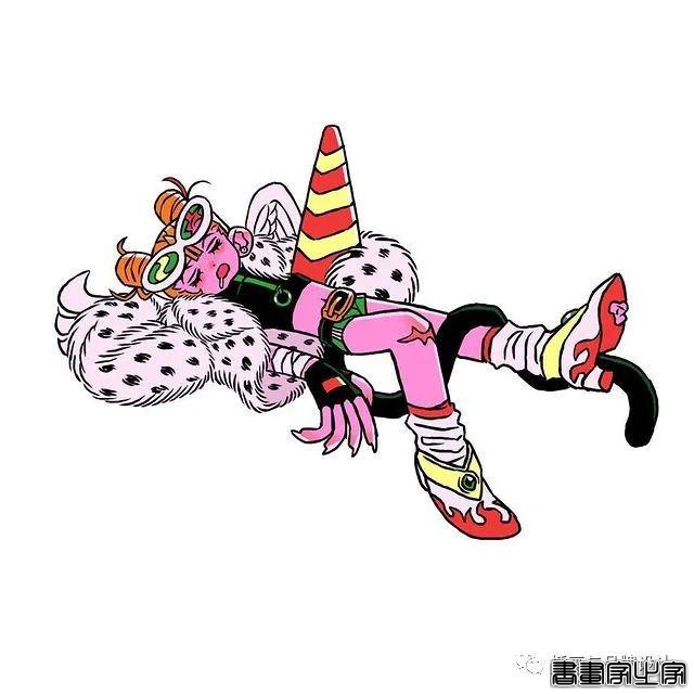 插画丨东方元素与荧光色的冲撞下，诞生的嘻哈风角色设计-42.jpg