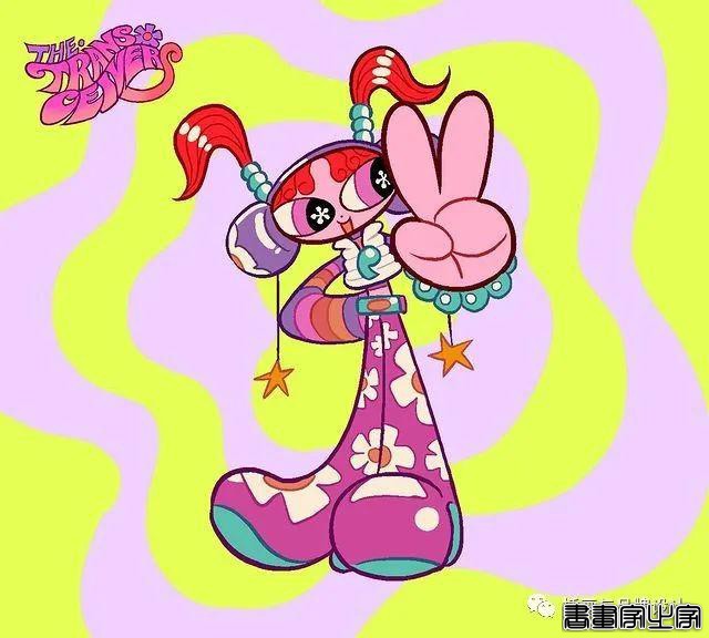 插画丨东方元素与荧光色的冲撞下，诞生的嘻哈风角色设计-40.jpg