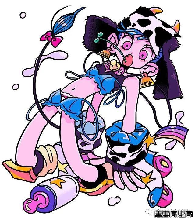 插画丨东方元素与荧光色的冲撞下，诞生的嘻哈风角色设计-54.jpg